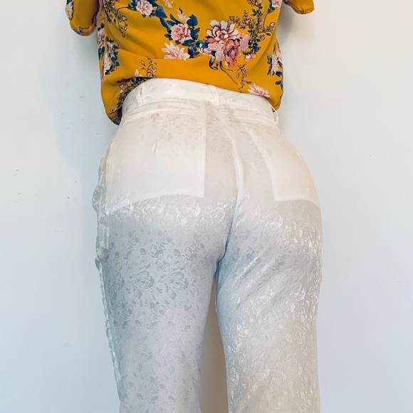 White Floral Pants- Atelier Boz- Made in Japan - Picture 9 of 12